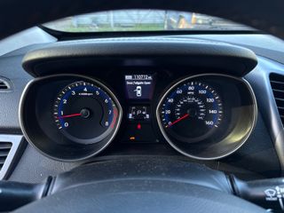 2014 Hyundai Elantra GT Base w/Blue - Interior Dashboard With Vehicle Running Image